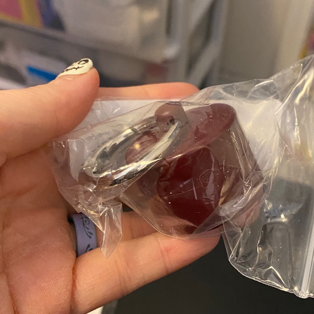 Maroon Keychain holder